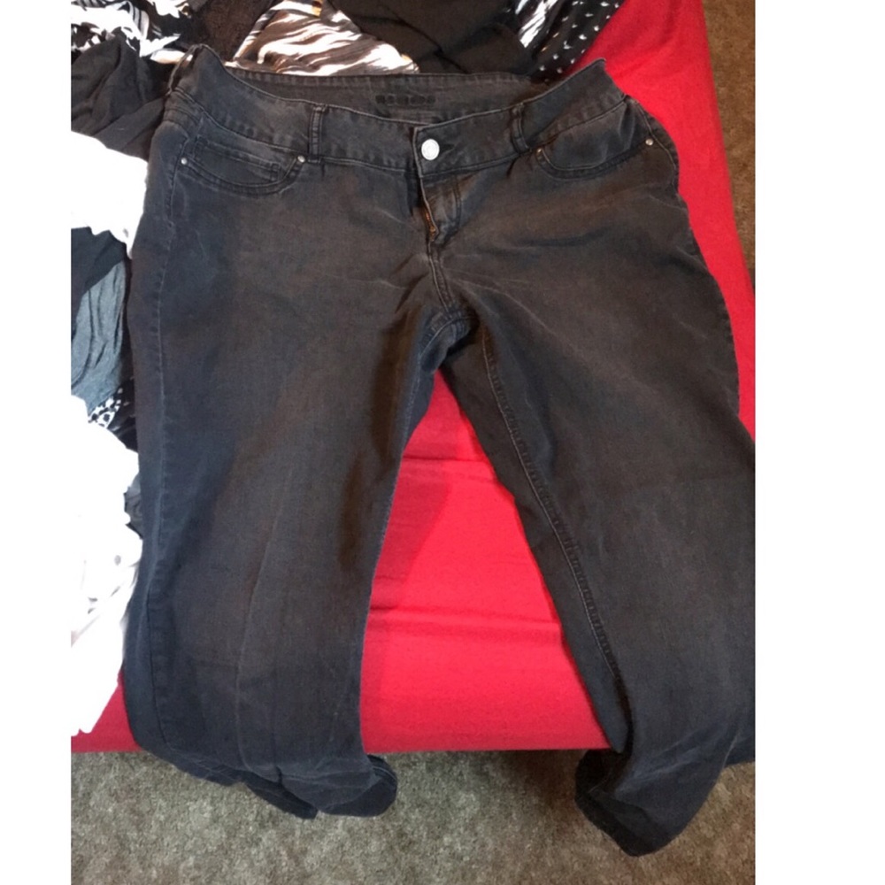 Black skinny jeans!